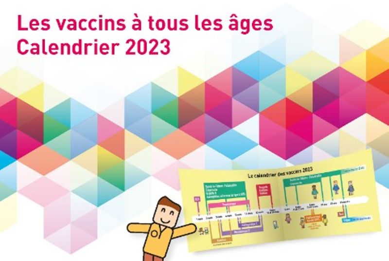 Les vaccins à tous les âges : Calendrier 2023 accessible