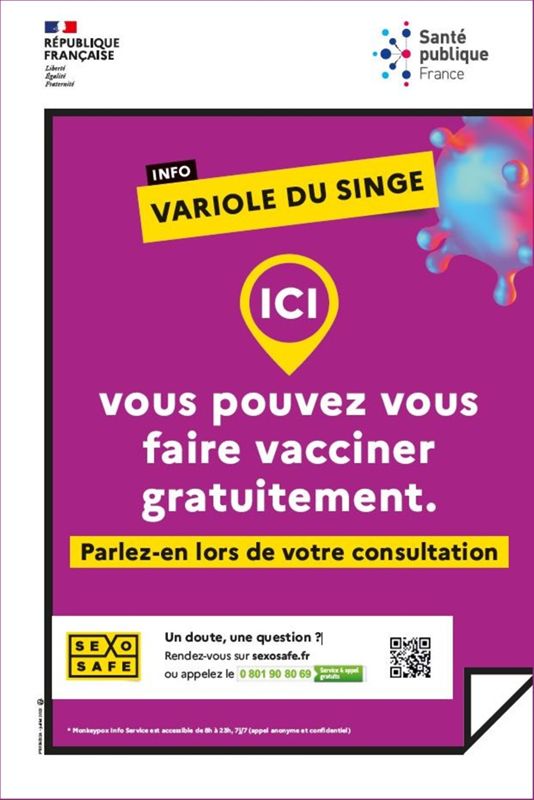 Retrouvez l'ensemble des documents sur la variole du singe