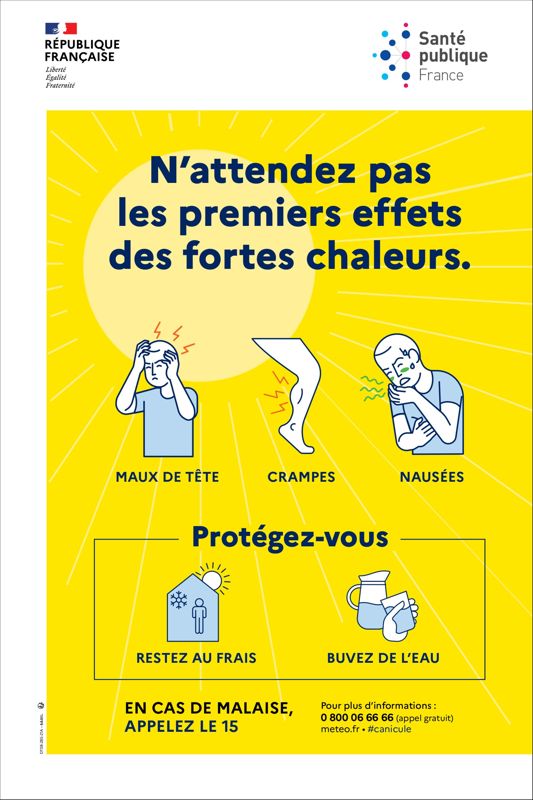 Canicule, Protégez-vous