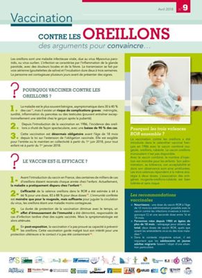 Image vaccination oreillons