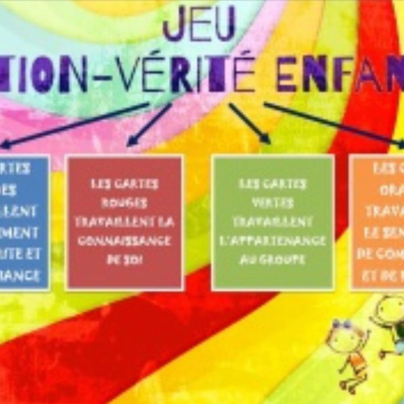 Action ou vérité sur l'estime de soi "spécial enfants"