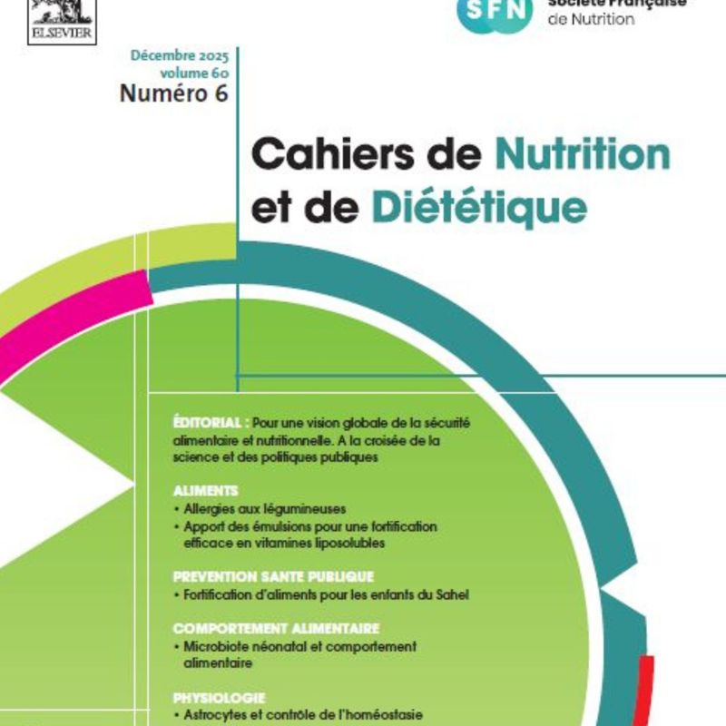 Cahiers de nutrition et de diététique