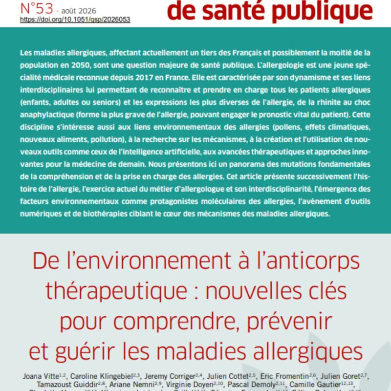 Questions de Santé Publique