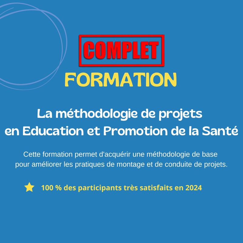 La méthodologie de projets en Education et Promotion de la Santé