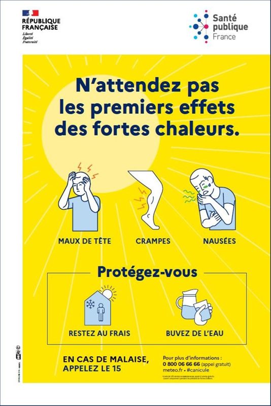 Canicule, Protégez-vous