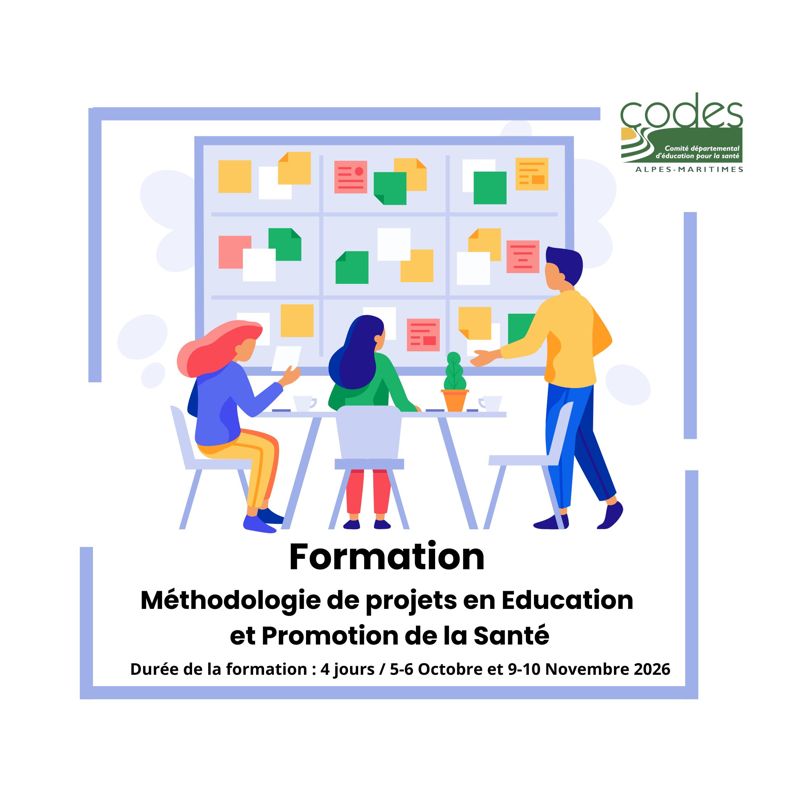 Méthodologie de projets en Education et Promotion de la Santé - Dernières places !