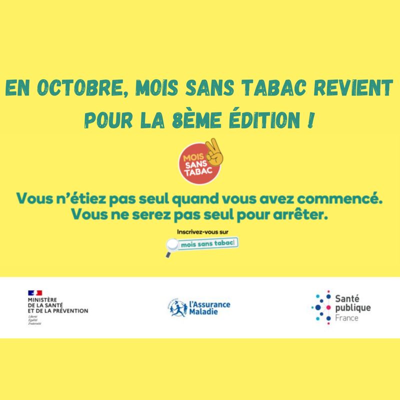 8ème édition Mois sans tabac 