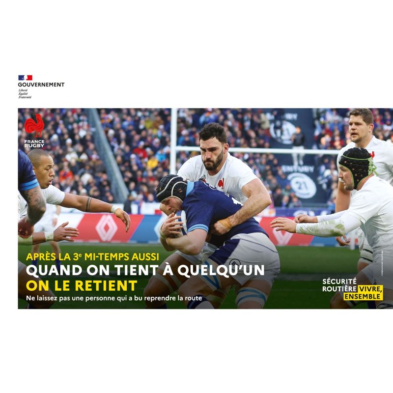 Quand on tient à quelqu'un, on le retient, et après la 3e mi-temps aussi !