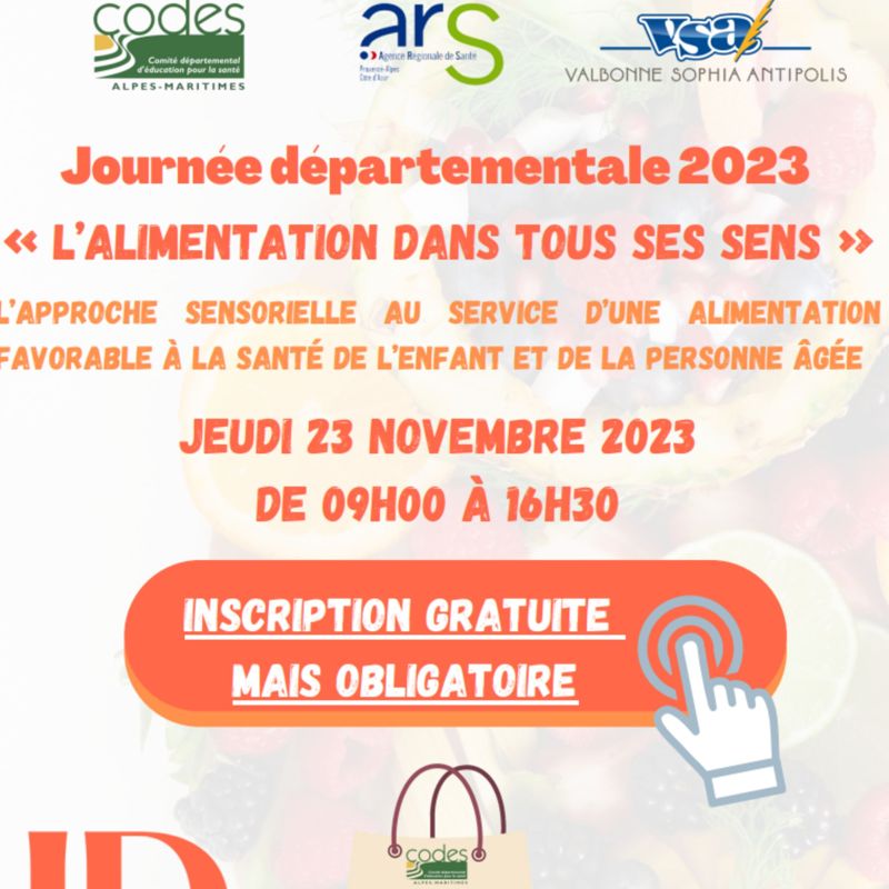 Journée Départementale 2023 - « L’alimentation dans tous ses SENS »
