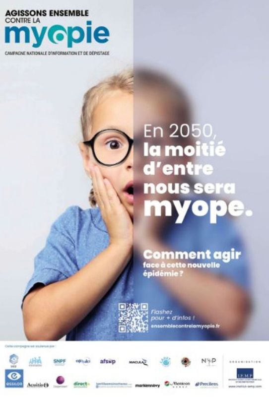 Agissons ensemble contre la myopie