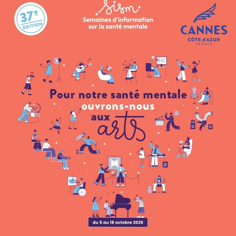 37e édition des Semaines d'information sur la santé mentale - Cannes