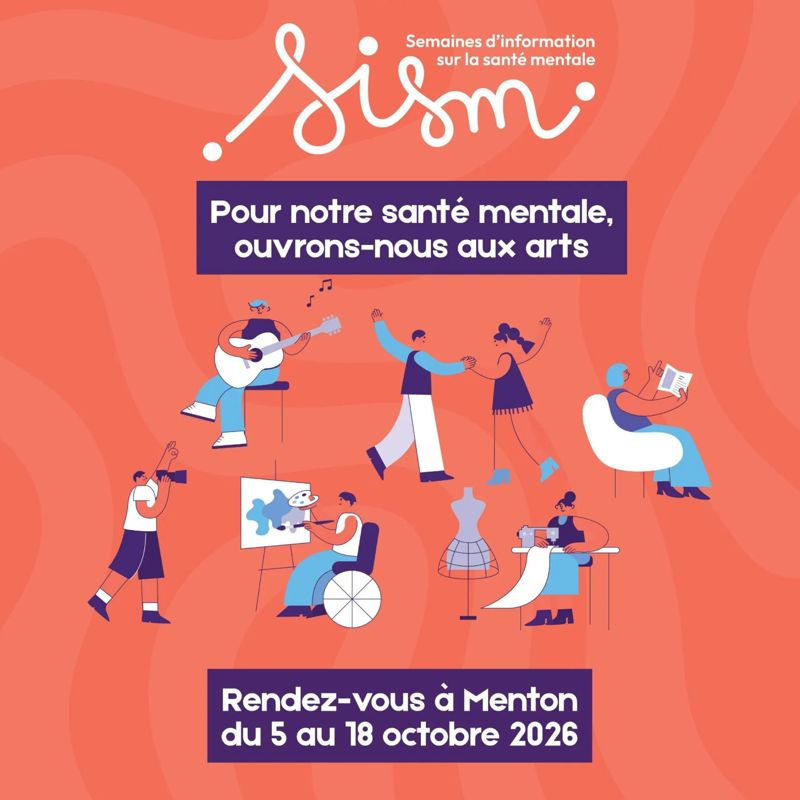 37e édition des Semaines d'information sur la santé mentale - Menton