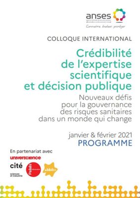 Colloque crédibilité de l'expertise scientifique