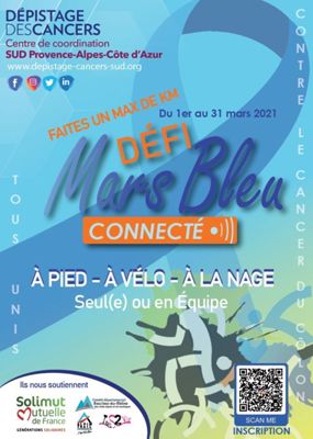 Image affiche défi mars bleu 2021