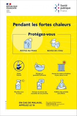 Image affiche canicule