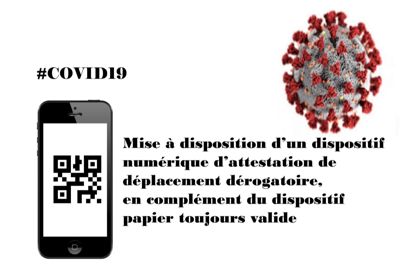 image attestation numérique covid 19