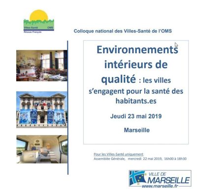 Image colloque national villes santé OMS
