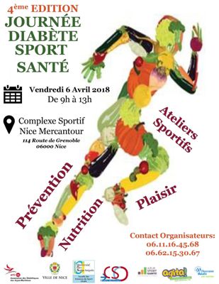 Image journée diabète sport santé
