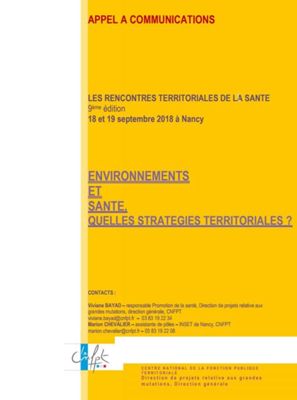 Image 9ème édition des rencontres territoriales de la santé CNFPT