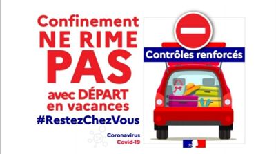 Image vacances de paques 2020 covid 19