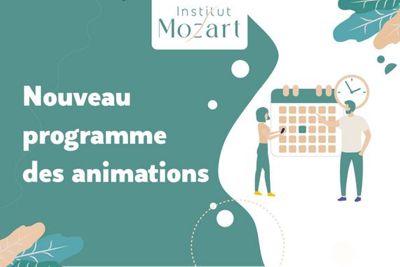 Programme des animations de janvier à l'Institut Mozart