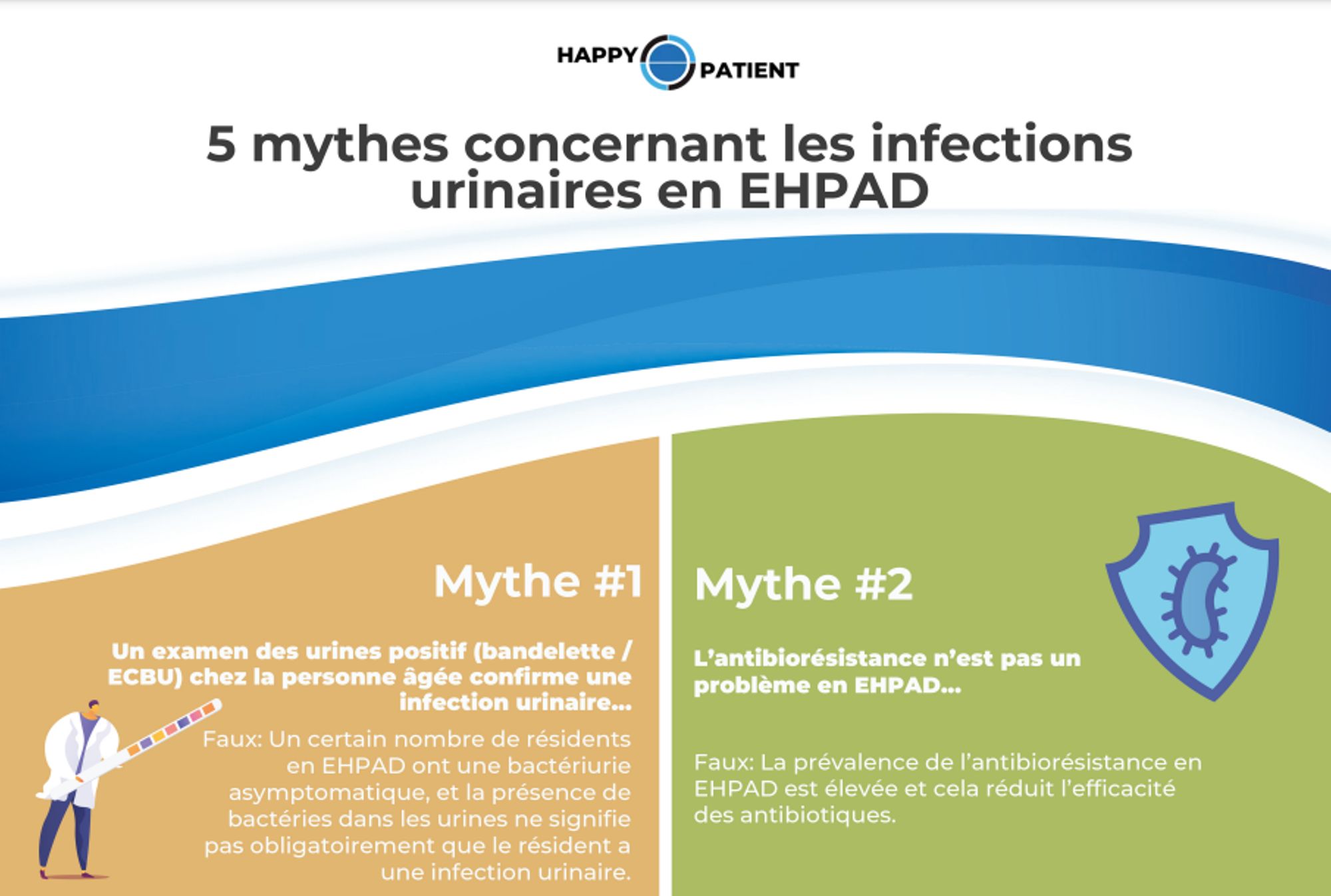 5 mythes au sujet des infections urinaires chez les résidents en EHPAD ?