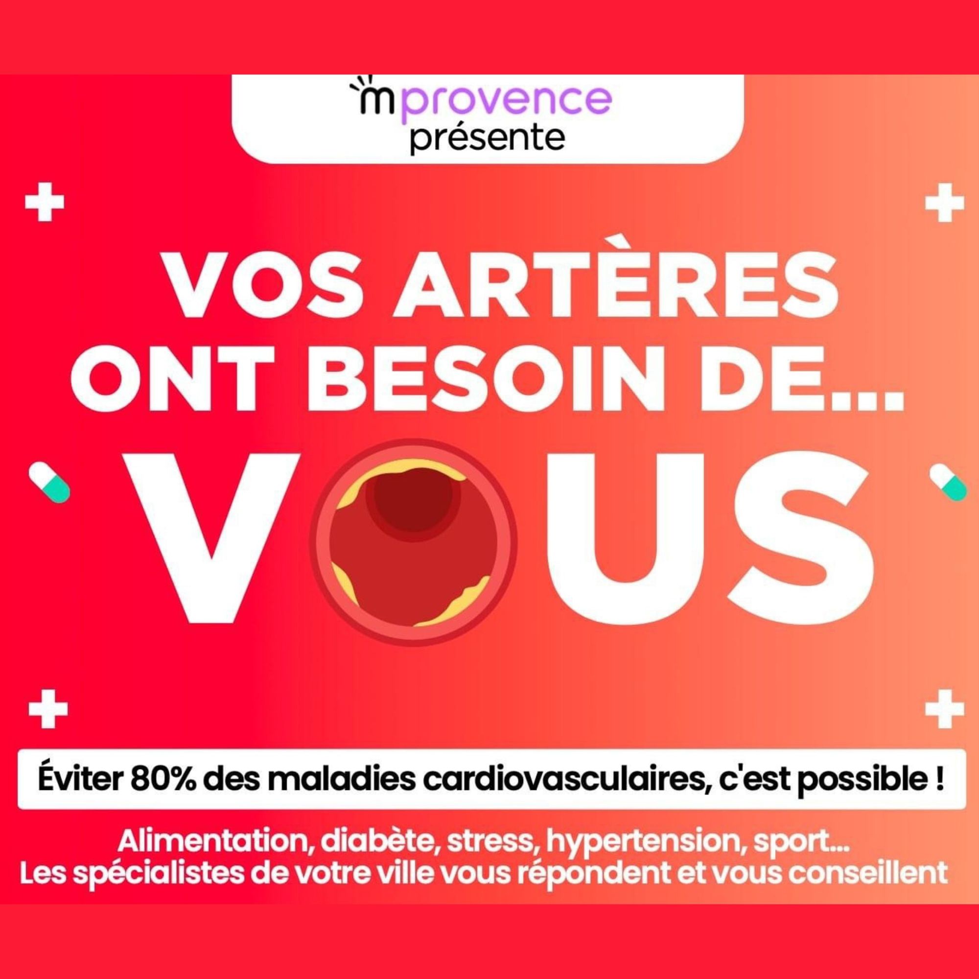 Conférence "Vos artères ont besoin de vous !  