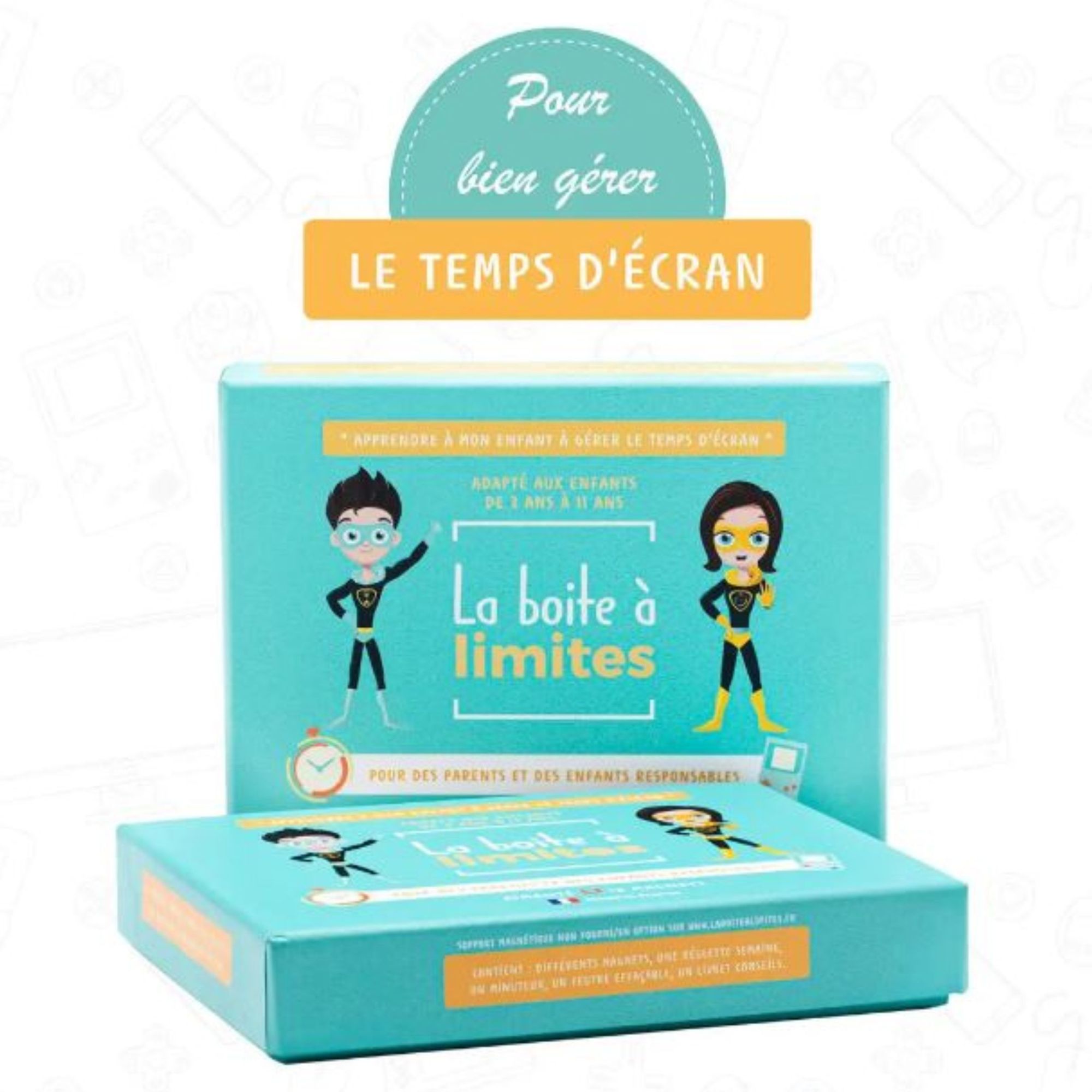 La boite à limites. Apprendre à mon enfant à gérer le temps d'écran