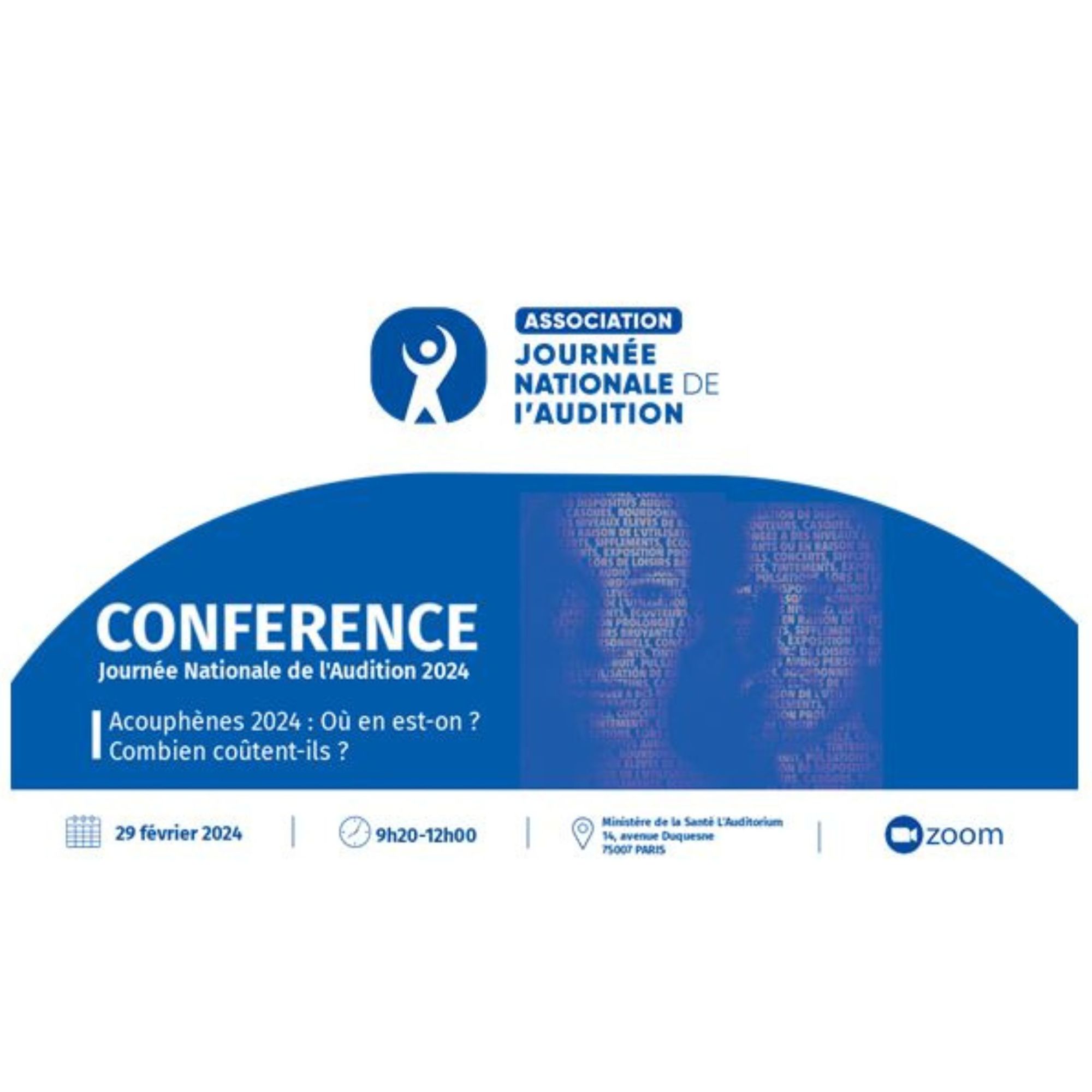 Conférence "Acouphènes 2024 : Où en est-on ? Combien coûtent-ils ?"