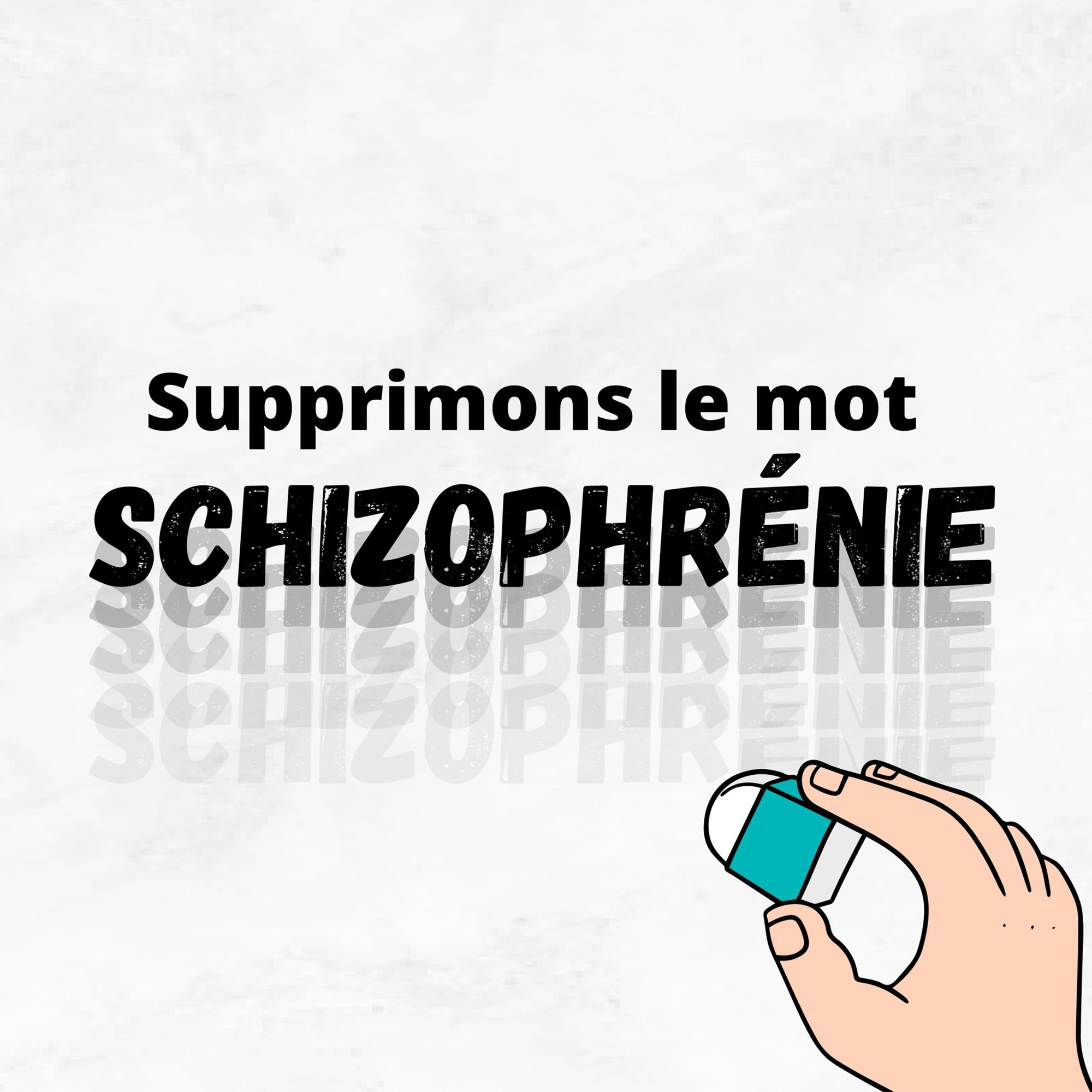 Supprimons le mot "schizophrénie"