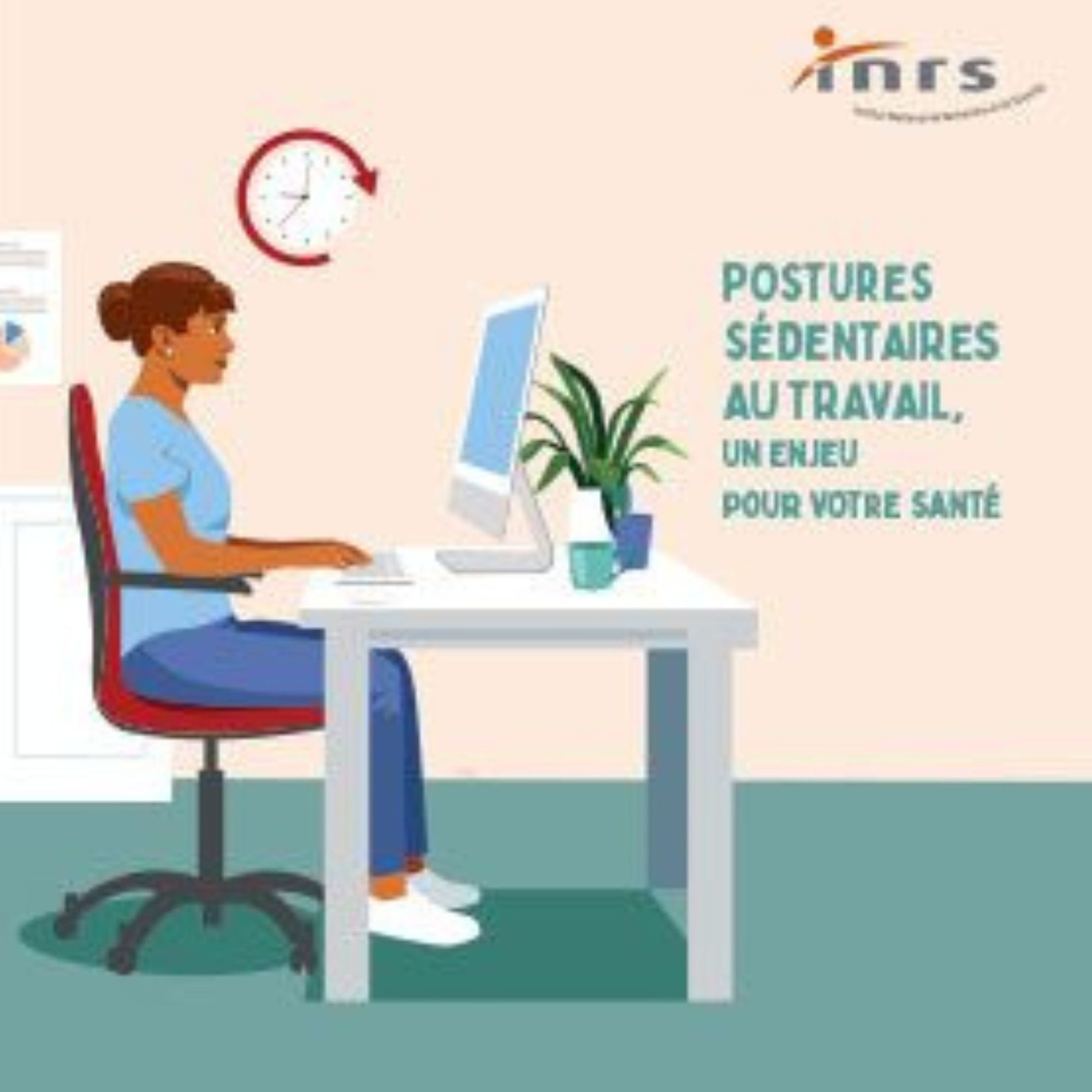 Postures sédentaires au travail, un enjeu pour votre santé