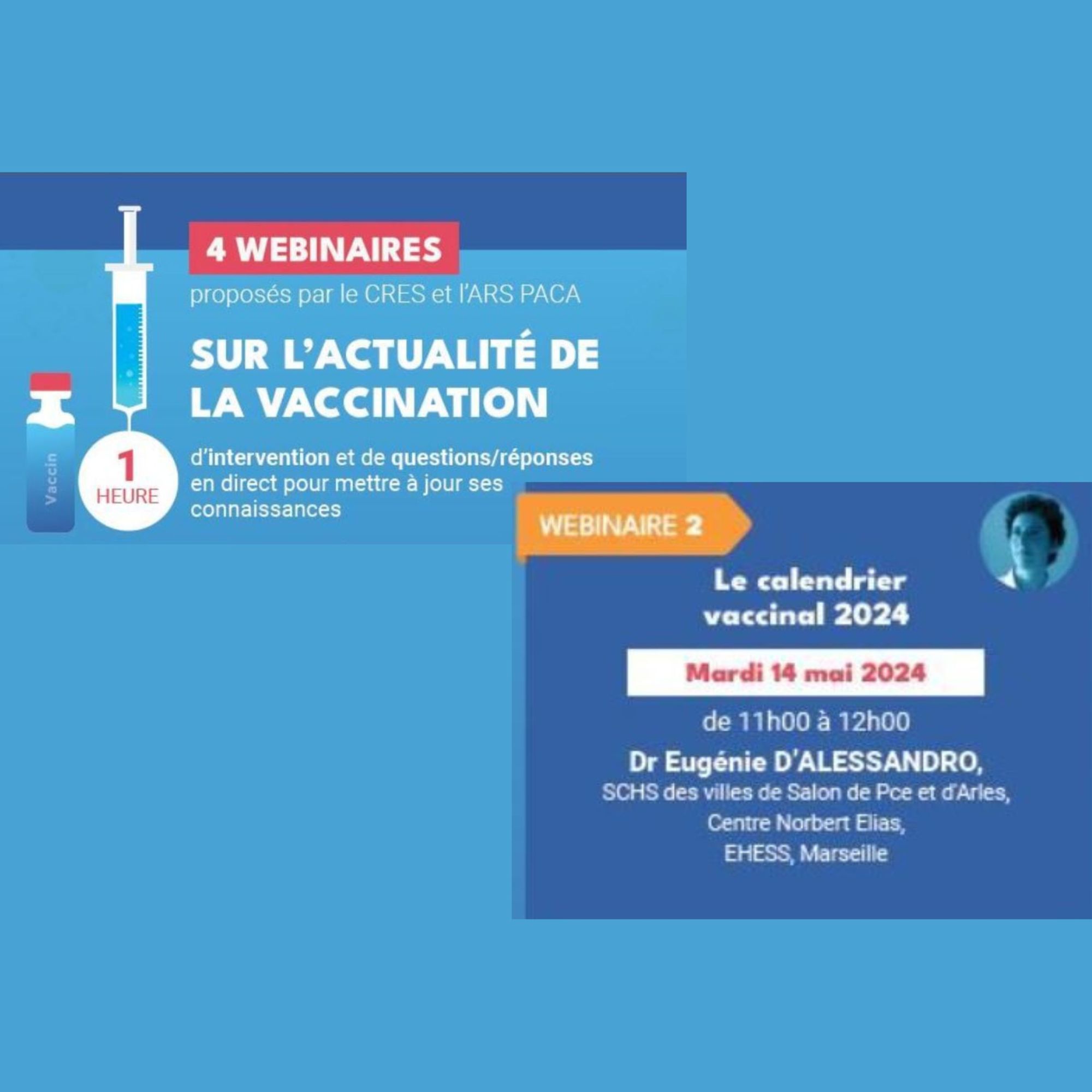 Webinaire "Le calendrier vaccinal 2024"