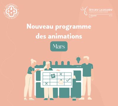Programme des animations Mars à l'Institut Mozart 