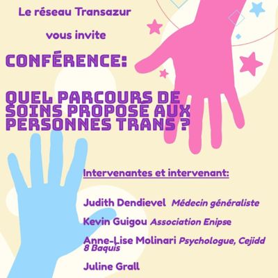 Conférence « Quel parcours de soins proposé aux personnes trans » 