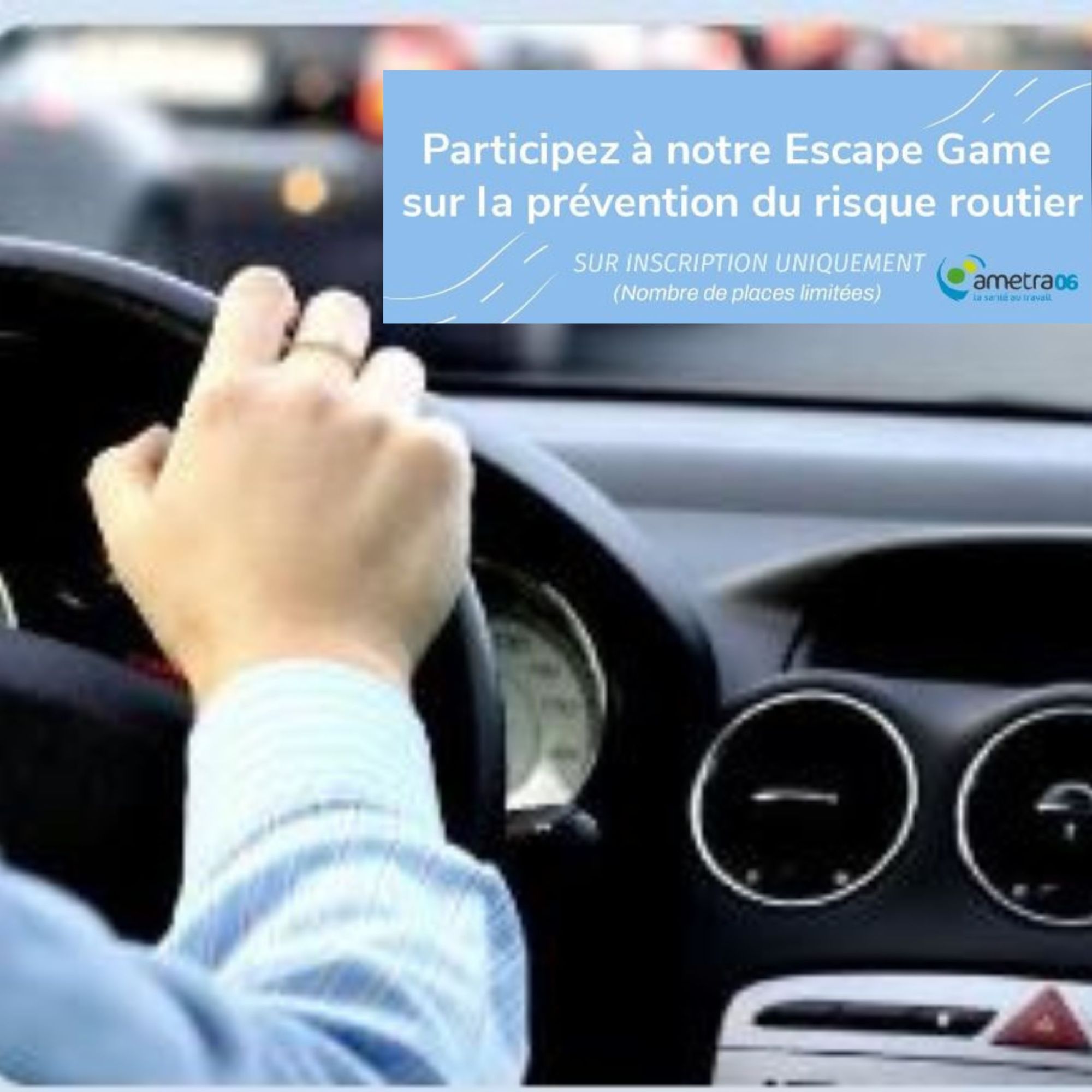 Escape Game XXL sur le risque routier professionnel