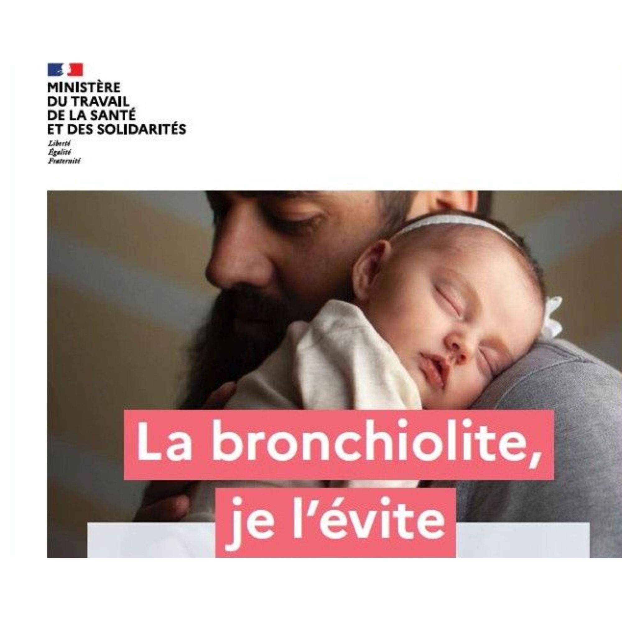 La bronchiolite, je l'évite