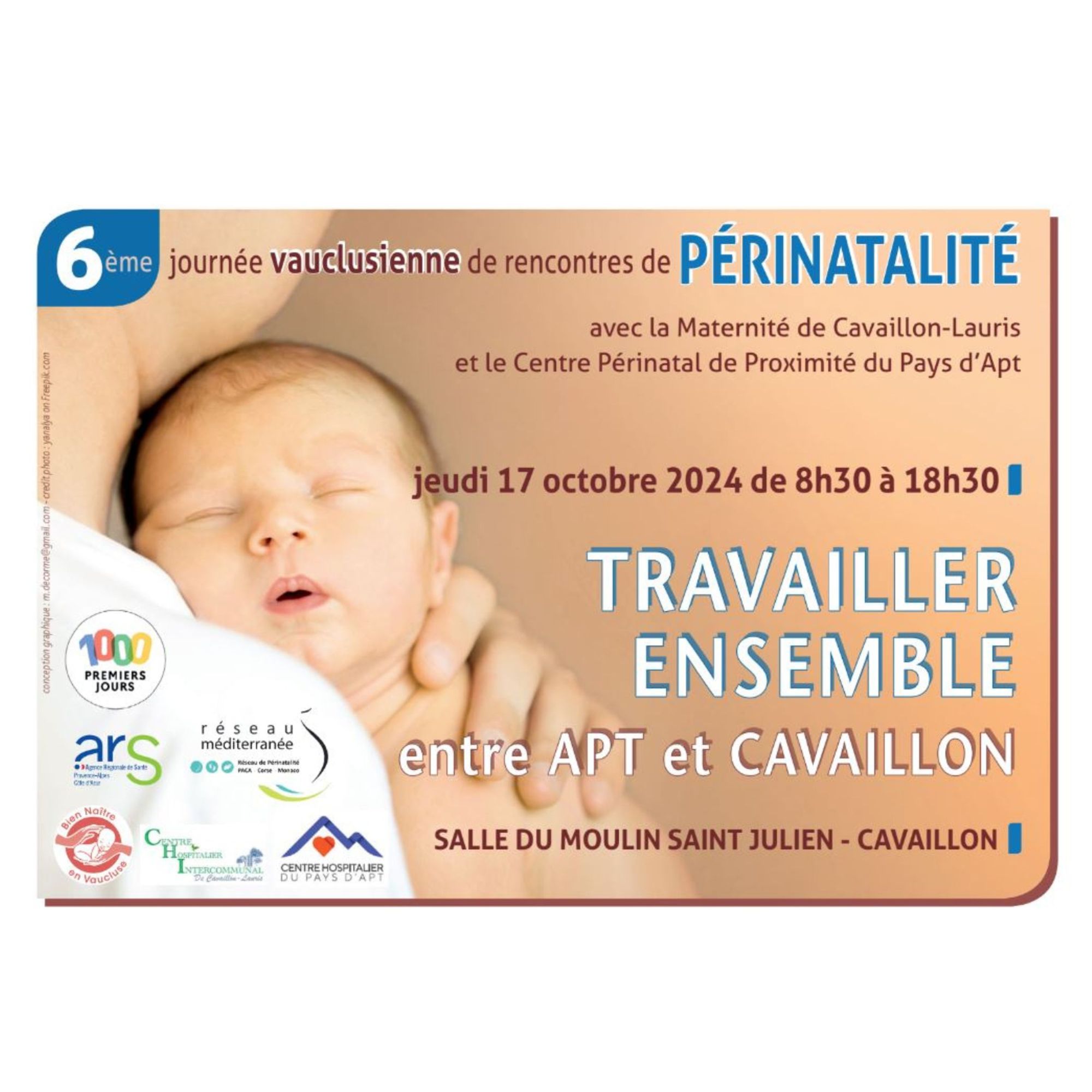 6ème journée de rencontres pour tous les professionnels autour de la périnatalité