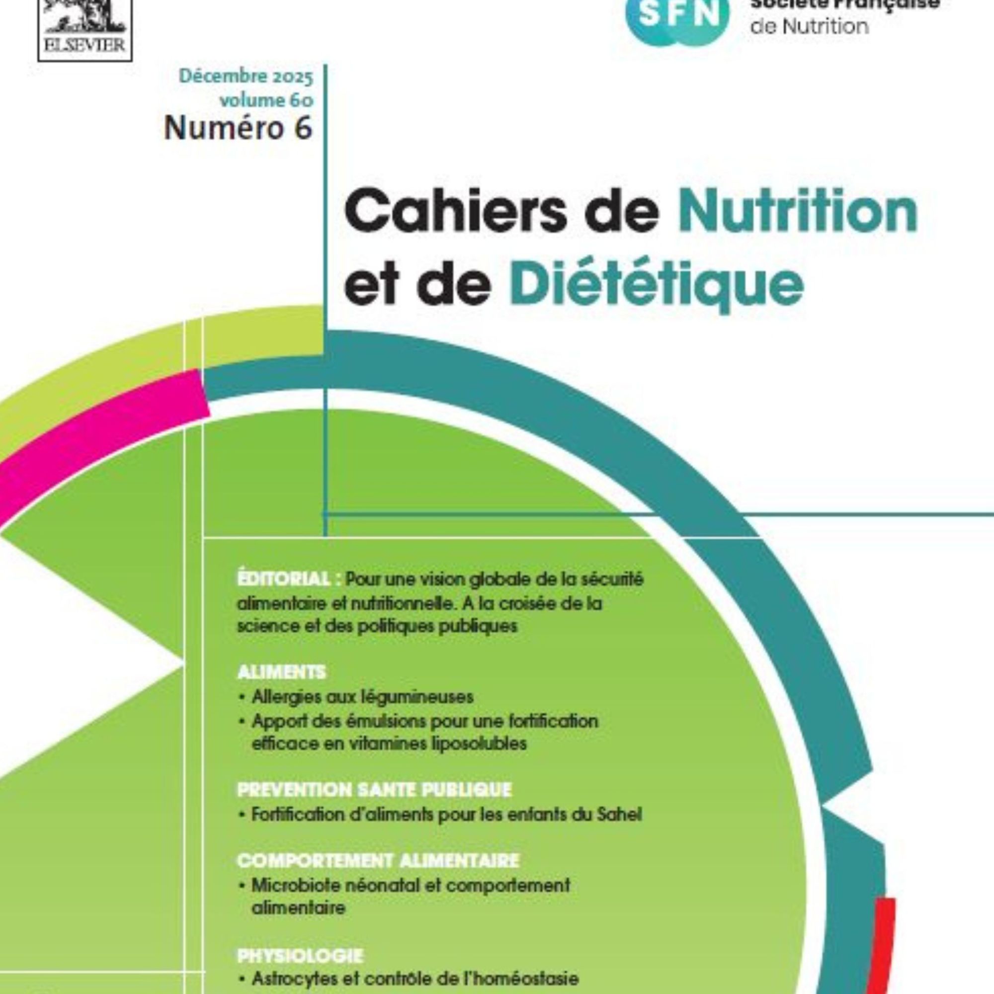 Cahiers de nutrition et de diététique