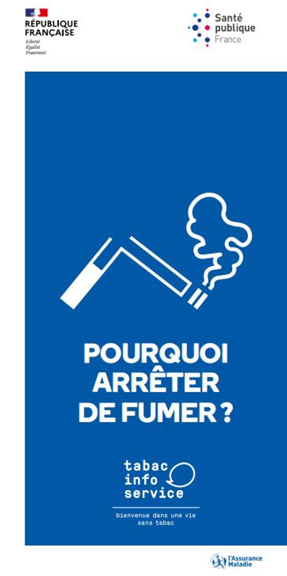 Dépliant "Pourquoi arrêter de fumer ?" 