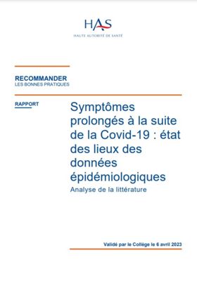 Symptômes prolongés à la suite de la Covid-19 : état des lieux des données épidémiologiques