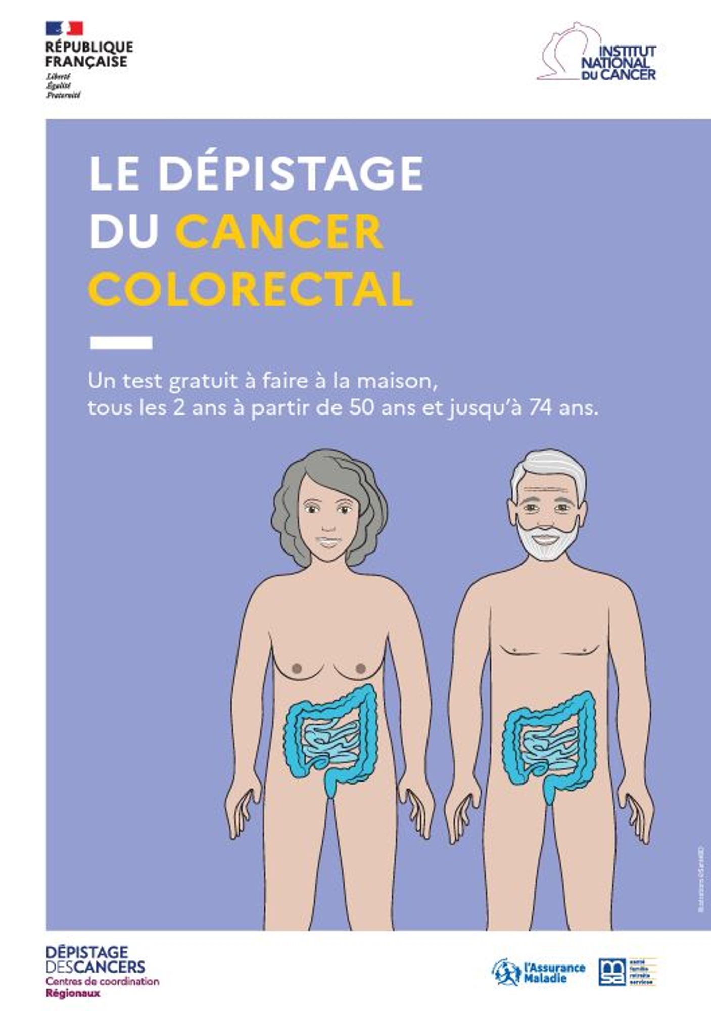 Dépliant d'information simplifié sur le dépistage du Cancer Colorectal