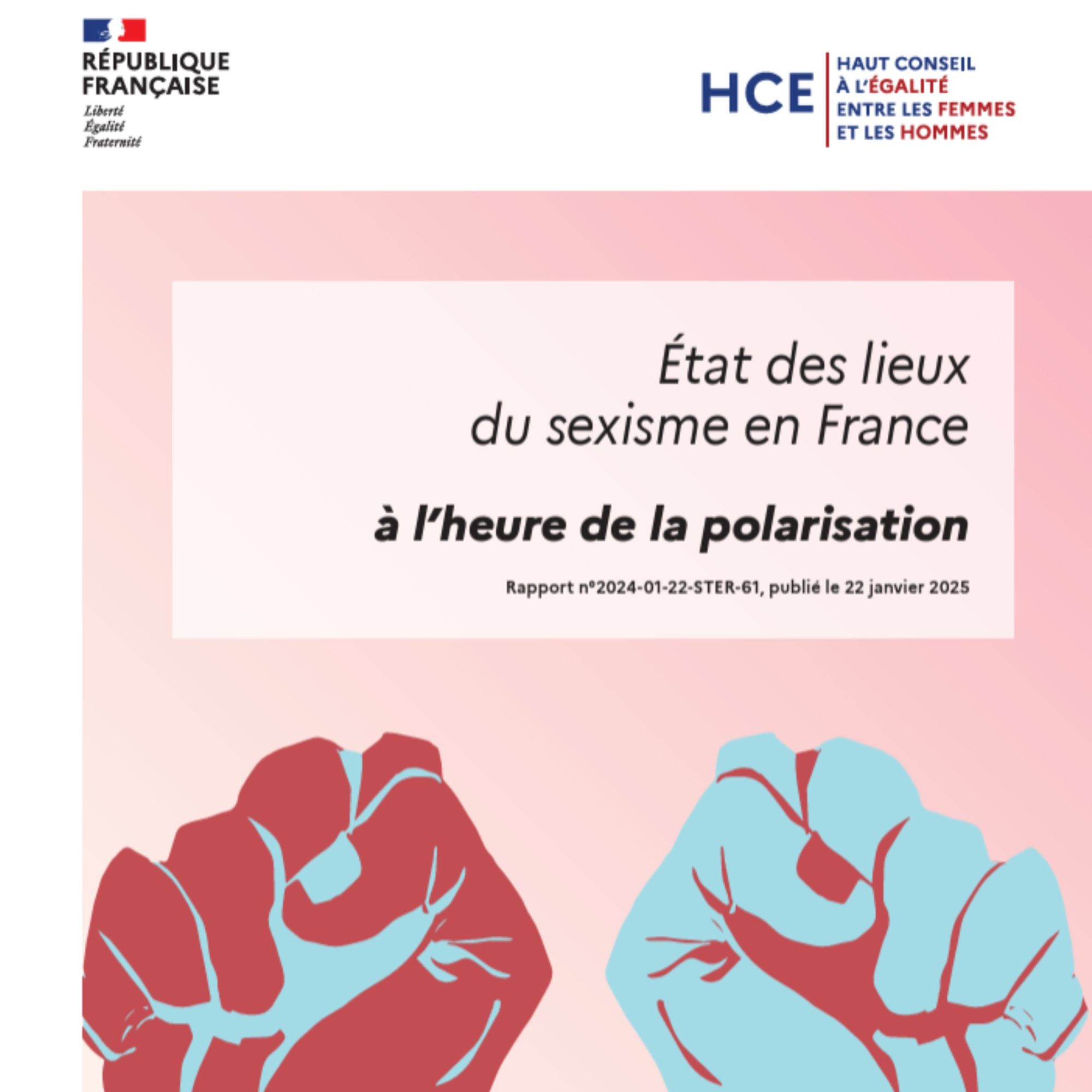 Rapport 2025 sur l'état du sexisme en France - A l'heure de la polarisation