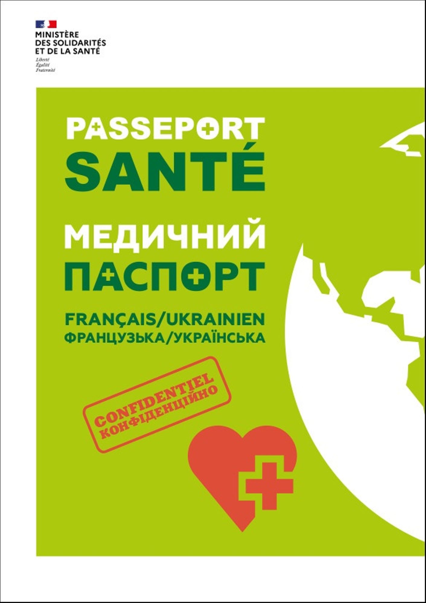 Passeport santé bilingue français/ukrainien
