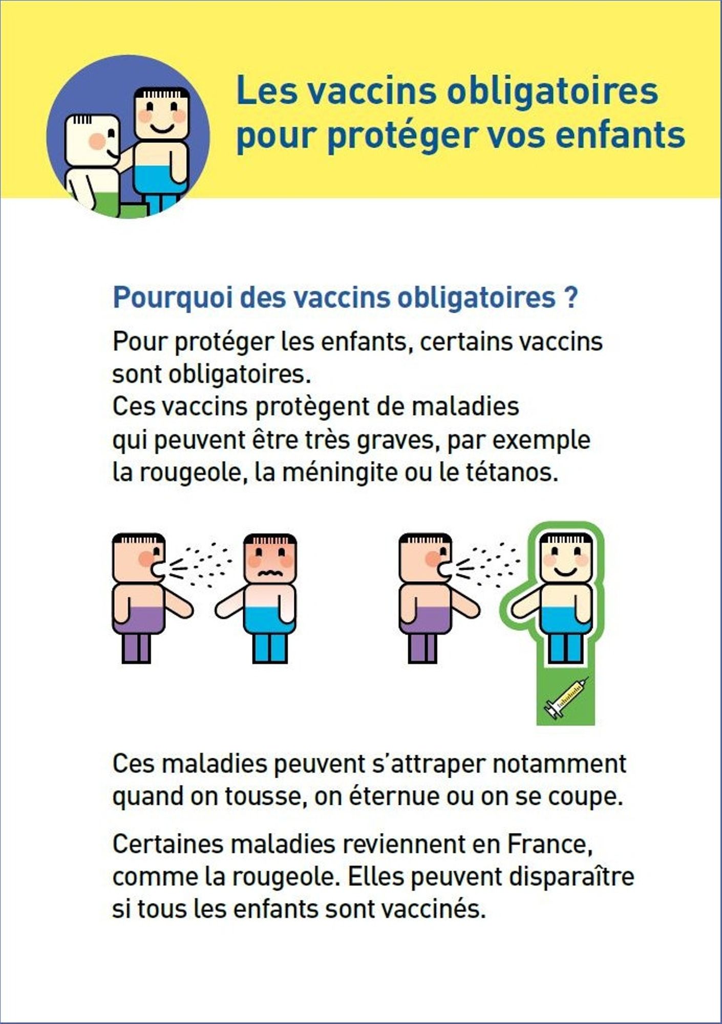 Les vaccins obligatoires pour protéger vos enfants