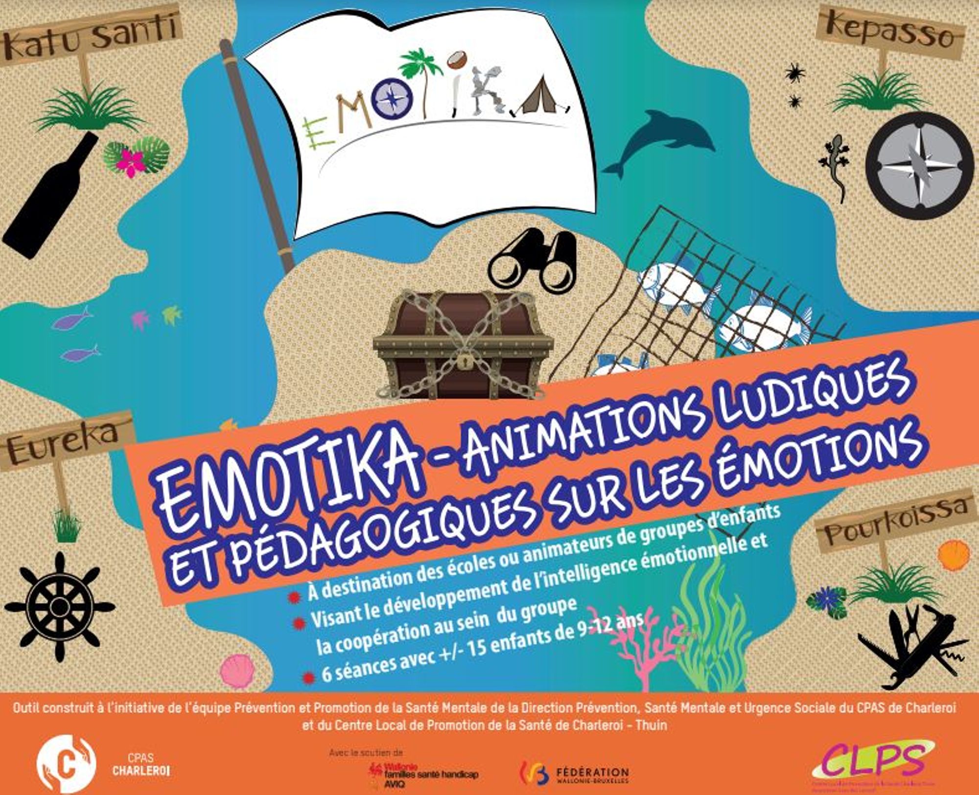 Emotika. Outil ludopédagogique pour les aventuriers des émotions