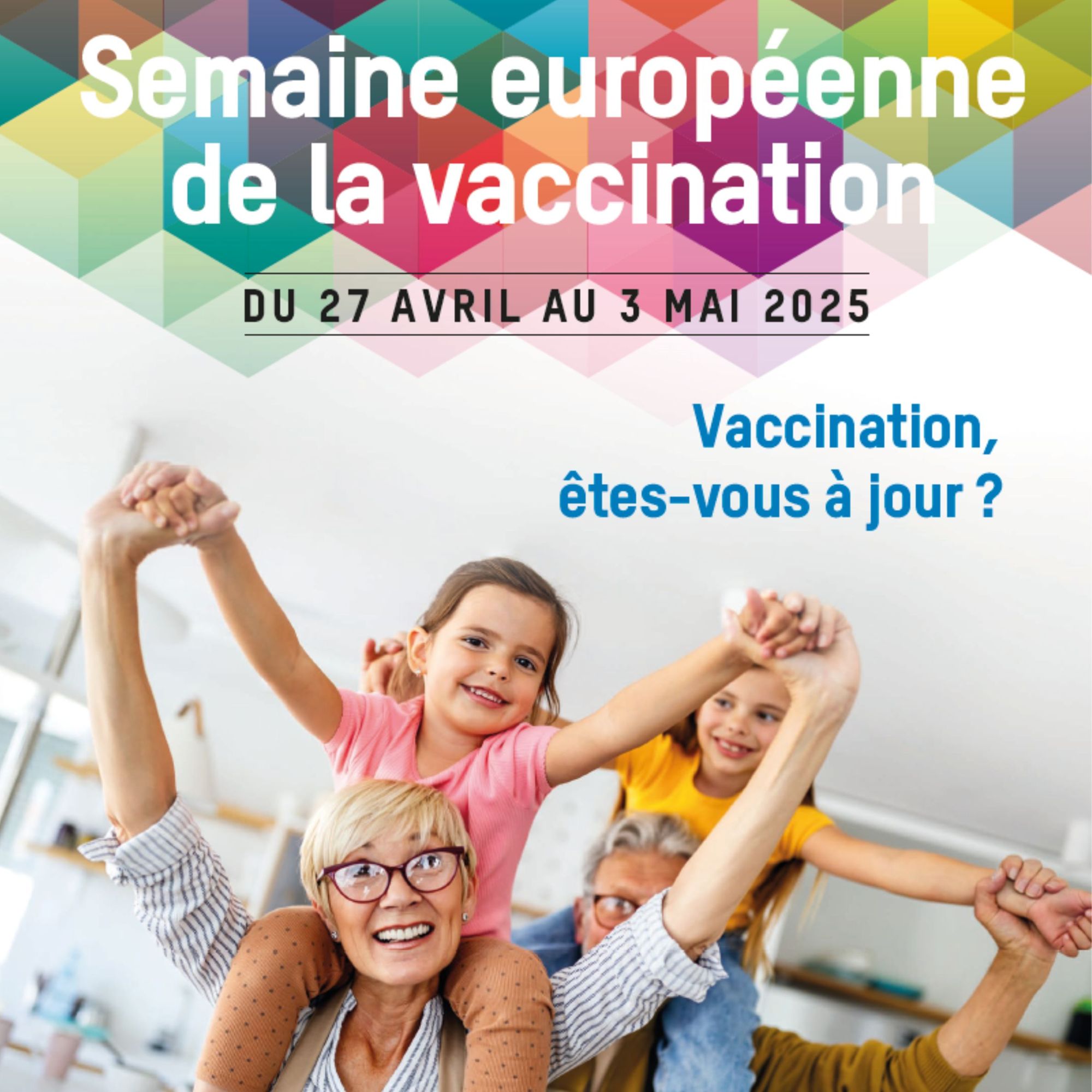 Semaine européenne de la vaccination 2025 : priorité à la vaccination des seniors