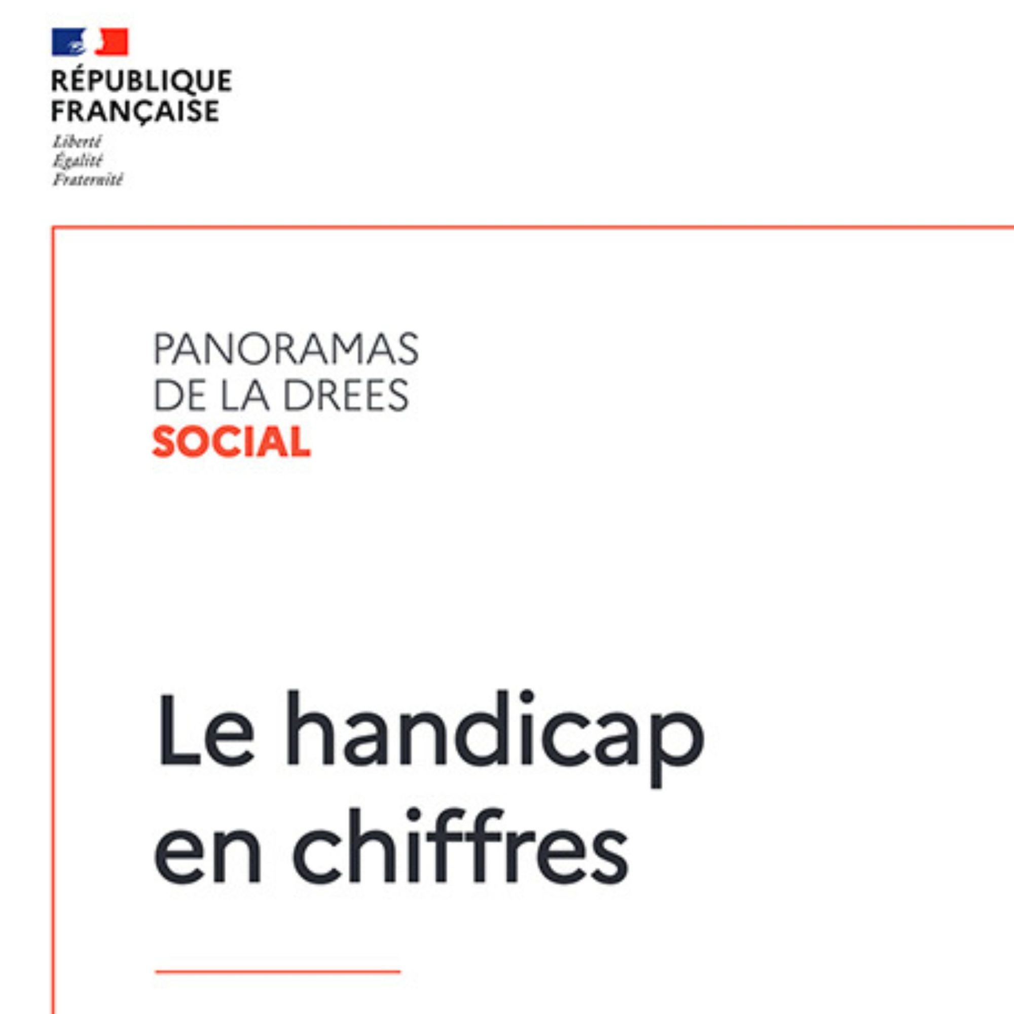 Le handicap en chiffres. Edition 2024