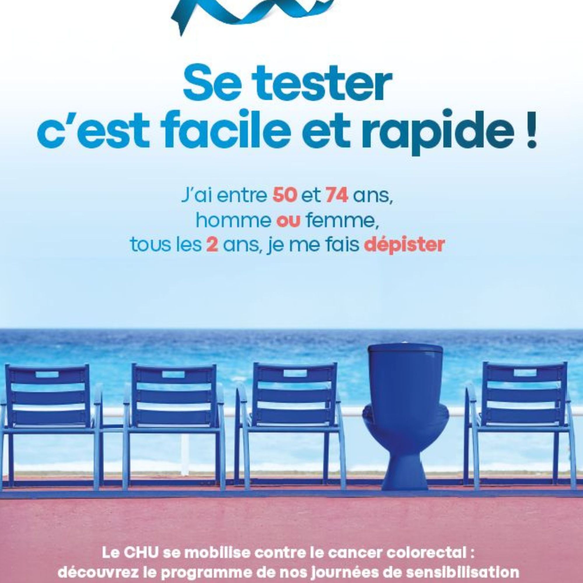 Pour sensibiliser à l'importance du dépistage du cancer