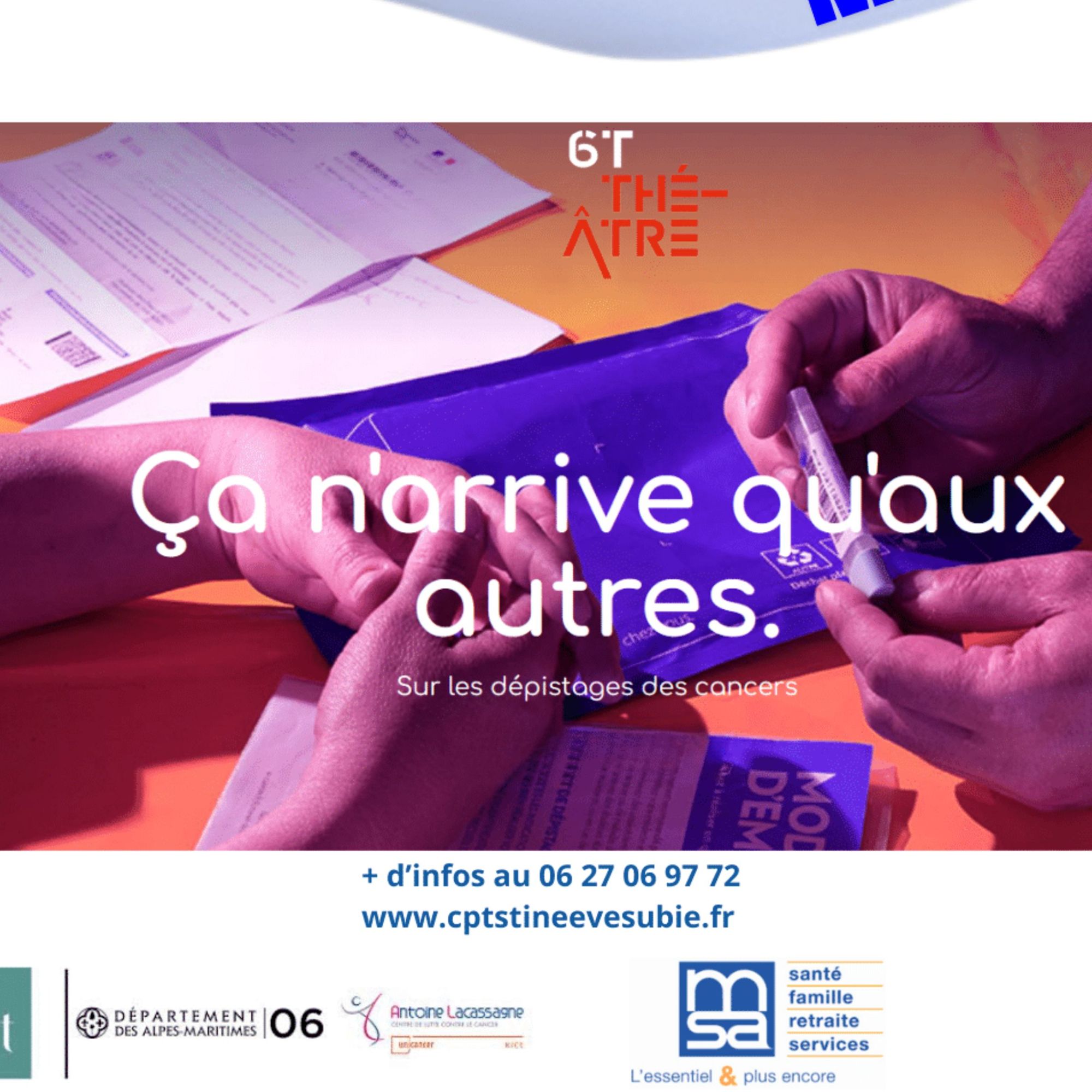 La Prévention et le Dépistage s’invitent au théâtre