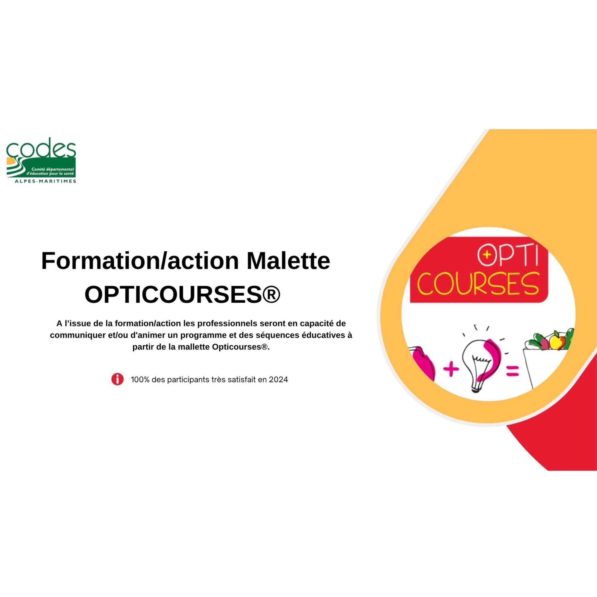 Formation/action Mallette OPTICOURSES® 2025